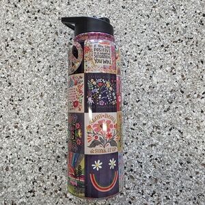 Natural Life Multicolor Floral Water Bottle